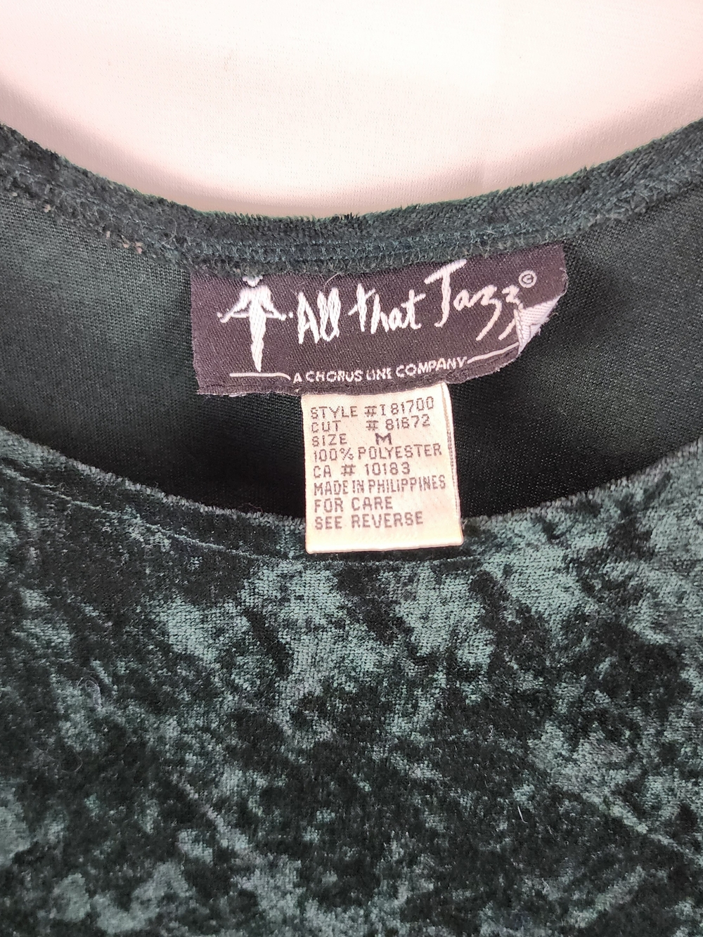 Deep Green Velvet Scoop Neck Fit & Flare Dress - Picture 4 of 7